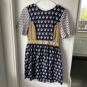 Topshop Mix Pattern Dress